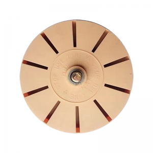 3.5 Inch Rubber Eraser Wheel Decal Apagador de rodas Universal Car Glue Adhesive Sticker Remor